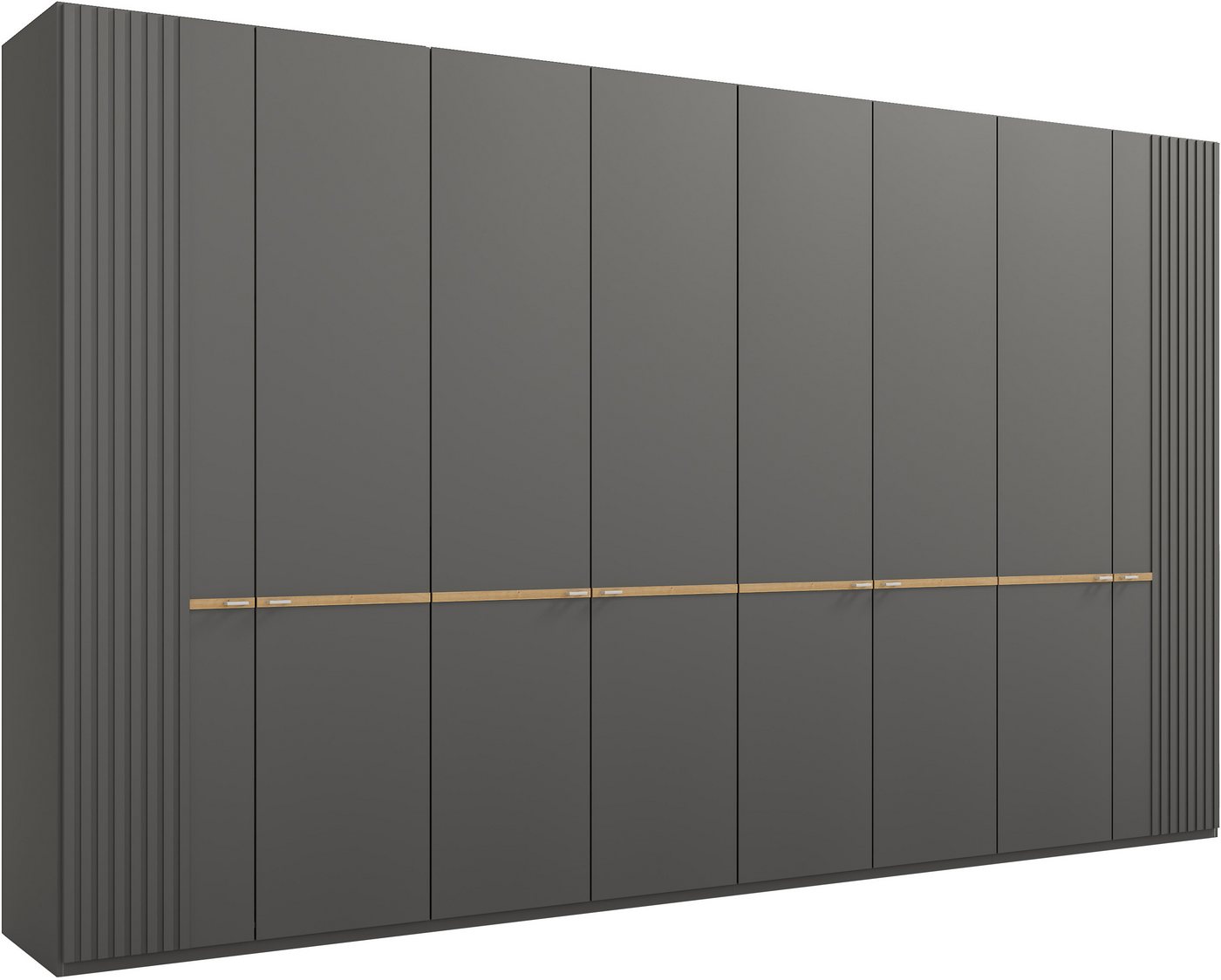 Musterring Drehtürenschrank Isabelle Lamellen in Korpusfarbe, Griffe in silber, versch. Größen und Farben Musterring Drehtürenschrank Isabelle Lamellen in Korpusfarbe, Griffe in silber, versch. Größen und Farben von Musterring