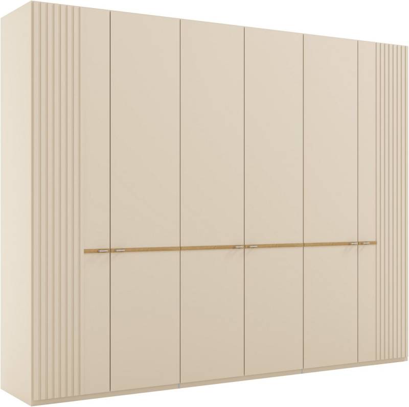 Musterring Drehtürenschrank Isabelle Lamellen in Korpusfarbe, Griffe in silber, versch. Größen und Farben von Musterring