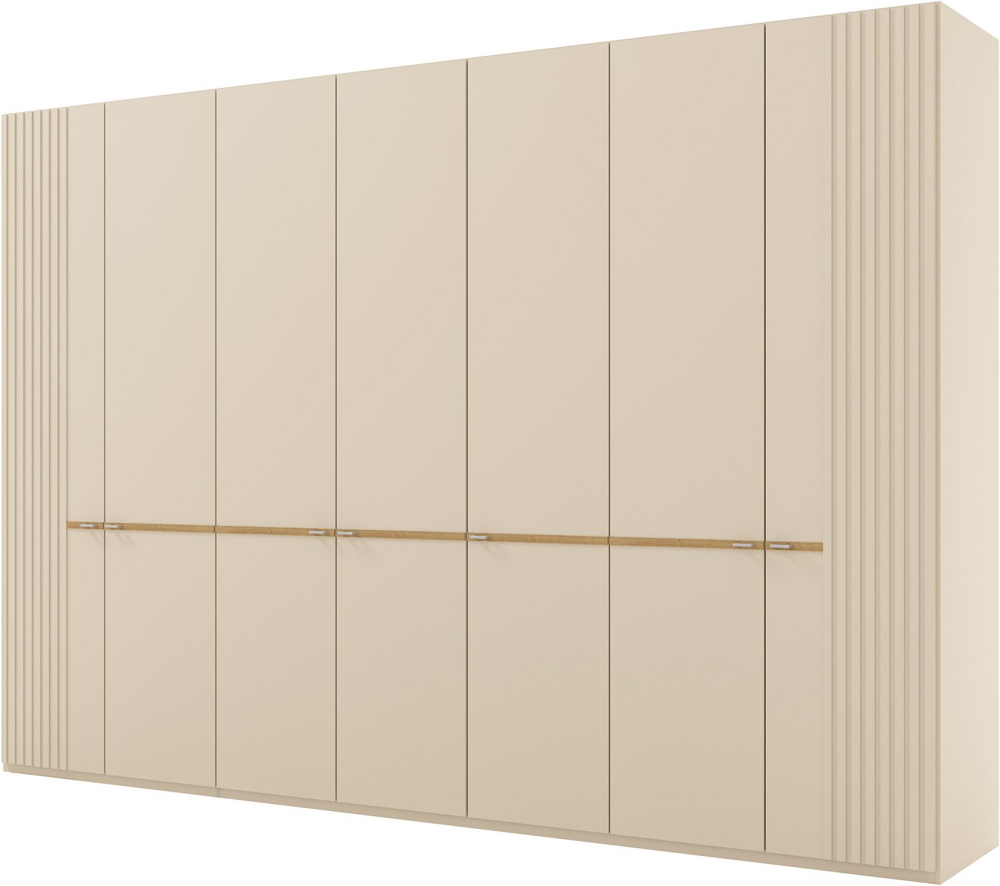 Musterring Drehtürenschrank Isabelle Lamellen in Korpusfarbe, Griffe in silber, versch. Größen und Farben Musterring Drehtürenschrank Isabelle Lamellen in Korpusfarbe, Griffe in silber, versch. Größen und Farben von Musterring