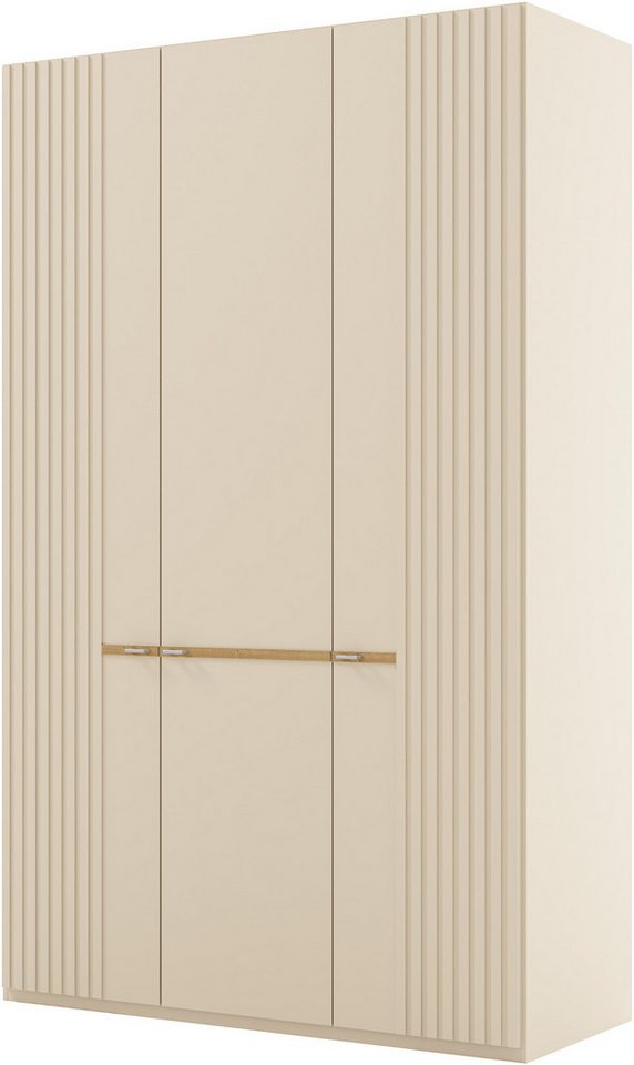 Musterring Drehtürenschrank Isabelle Lamellen in Korpusfarbe, Griffe in silber, versch. Größen und Farben von Musterring