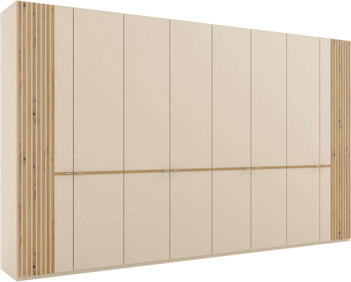 Musterring Drehtürenschrank Isabelle Lamellen in Eiche, Griffe in silber, verschiedene Größen und Farben Musterring Drehtürenschrank Isabelle Lamellen in Eiche, Griffe in silber, verschiedene Größen und Farben von Musterring