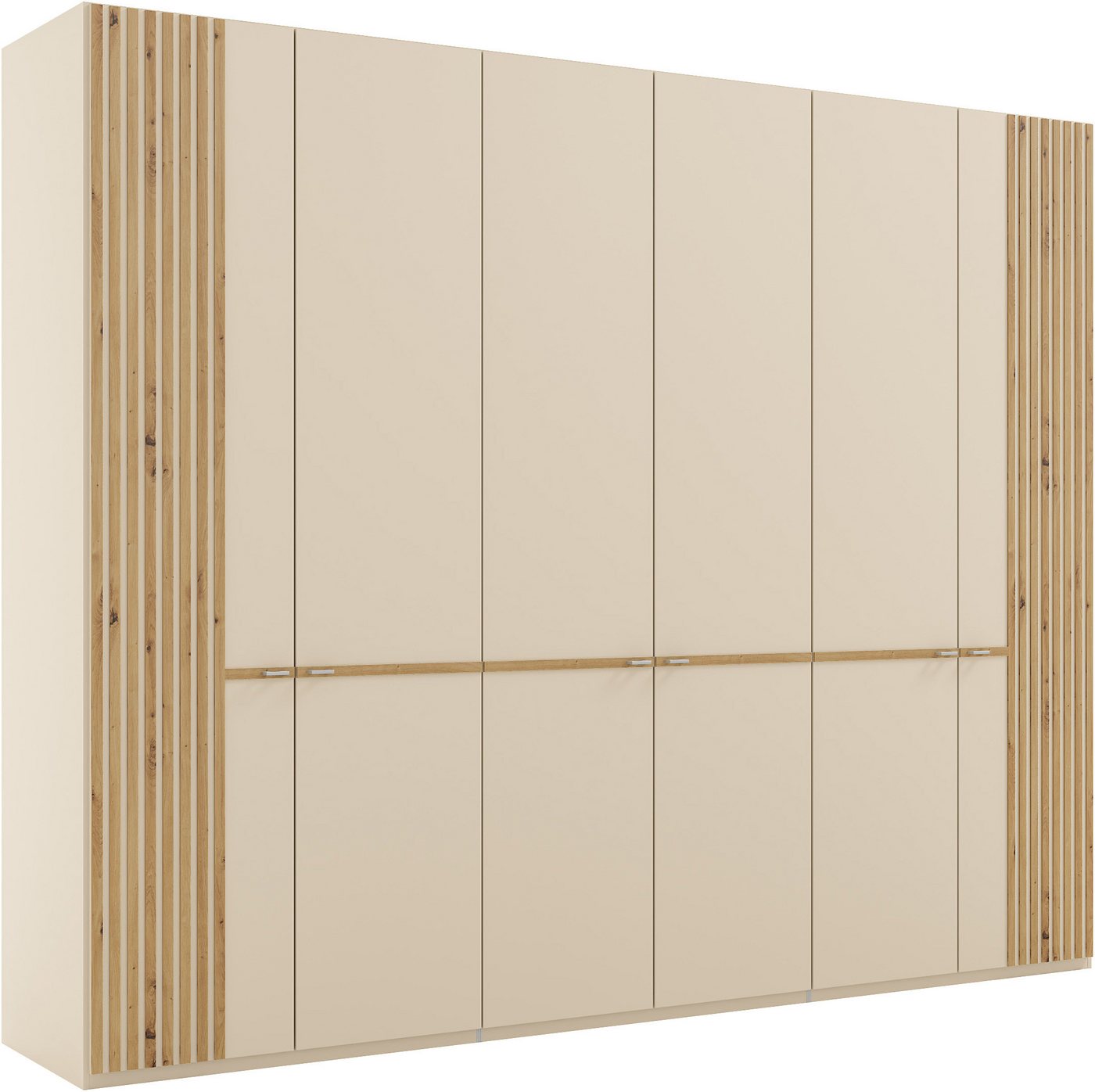 Musterring Drehtürenschrank Isabelle Lamellen in Eiche, Griffe in silber, verschiedene Größen und Farben Musterring Drehtürenschrank Isabelle Lamellen in Eiche, Griffe in silber, verschiedene Größen und Farben von Musterring