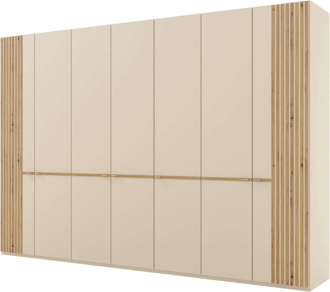 Musterring Drehtürenschrank Isabelle Lamellen in Eiche, Griffe in silber, verschiedene Größen und Farben Musterring Drehtürenschrank Isabelle Lamellen in Eiche, Griffe in silber, verschiedene Größen und Farben von Musterring