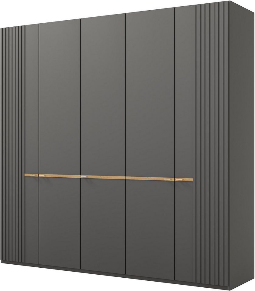Musterring Drehtürenschrank Isabelle Lamellen in Korpusfarbe, Griffe in silber, versch. Größen und Farben Musterring Drehtürenschrank Isabelle Lamellen in Korpusfarbe, Griffe in silber, versch. Größen und Farben von Musterring