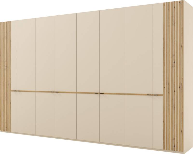 Musterring Drehtürenschrank Isabelle Lamellen in Eiche, Griffe in schwarz, verschiedene Größen und Farben Musterring Drehtürenschrank Isabelle Lamellen in Eiche, Griffe in schwarz, verschiedene Größen und Farben von Musterring