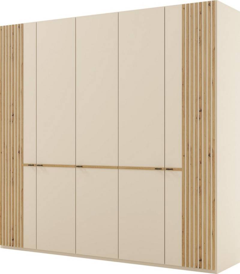 Musterring Drehtürenschrank Isabelle Lamellen in Eiche, Griffe in schwarz, verschiedene Größen und Farben Musterring Drehtürenschrank Isabelle Lamellen in Eiche, Griffe in schwarz, verschiedene Größen und Farben von Musterring