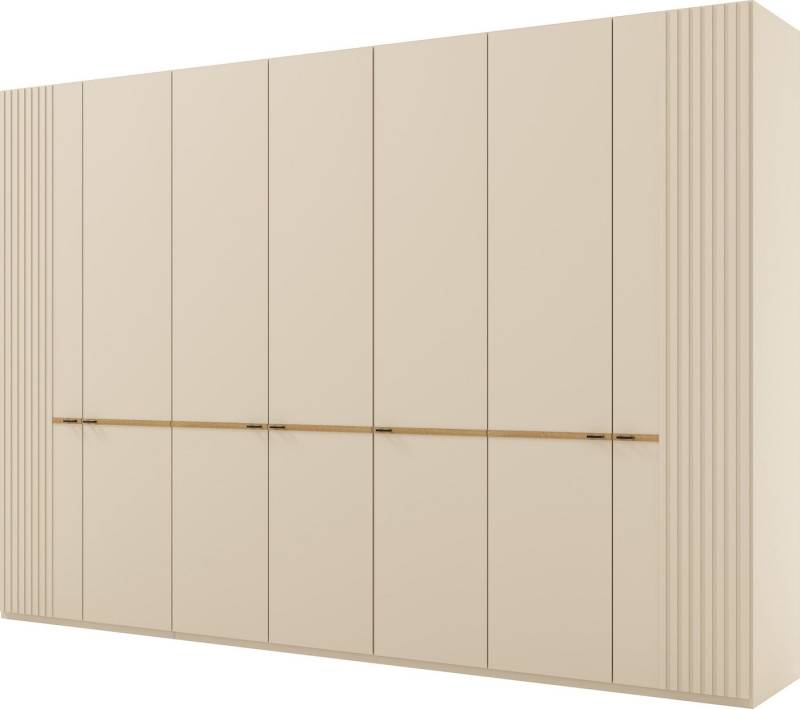 Musterring Drehtürenschrank Isabelle Lamellen in Korpusfarbe, Griffe in schwarz, versch. Größen und Farben Musterring Drehtürenschrank Isabelle Lamellen in Korpusfarbe, Griffe in schwarz, versch. Größen und Farben von Musterring