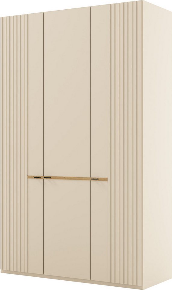 Musterring Drehtürenschrank Isabelle Lamellen in Korpusfarbe, Griffe in schwarz, versch. Größen und Farben Musterring Drehtürenschrank Isabelle Lamellen in Korpusfarbe, Griffe in schwarz, versch. Größen und Farben von Musterring