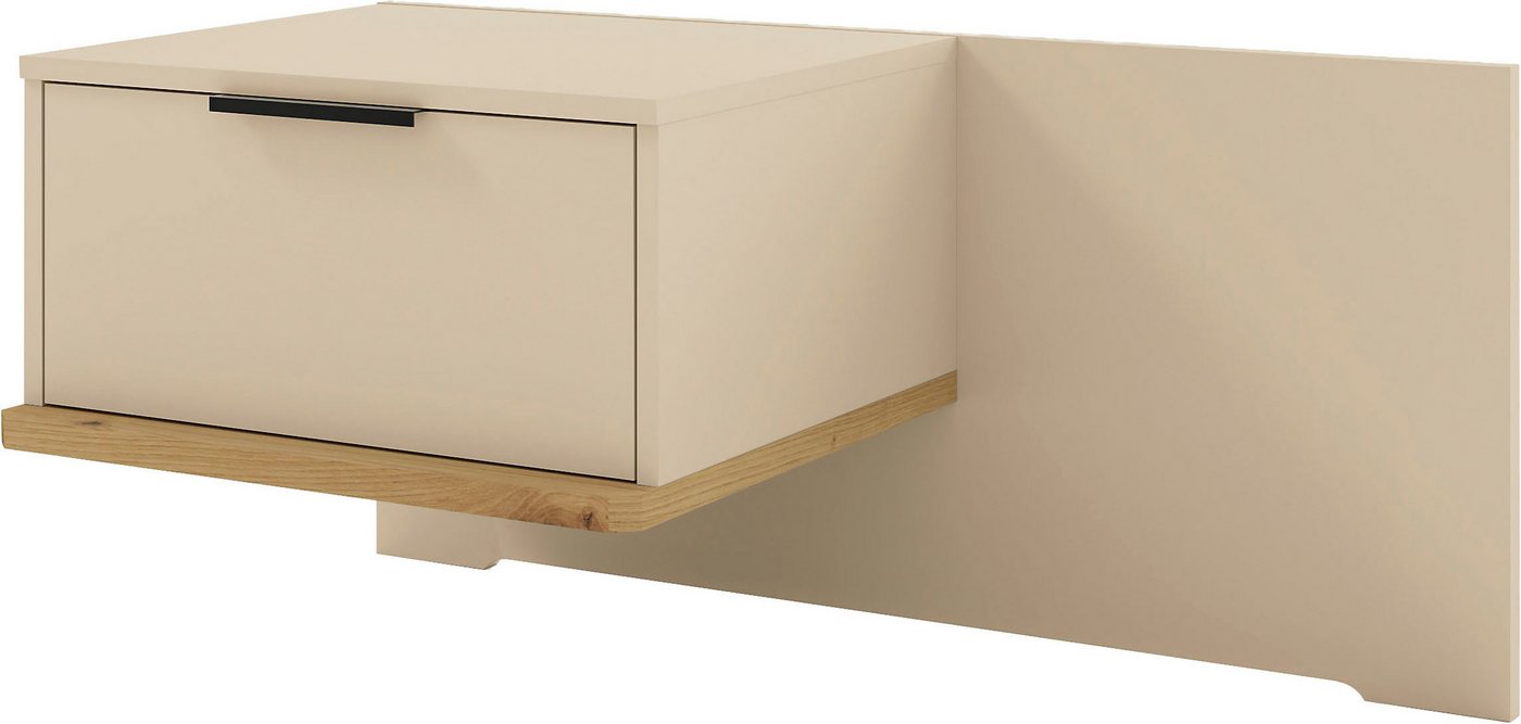 Musterring Nachtschrank Isabelle verschiedene Farben, Unterboden in Eiche, Maße B50/90 x H43 x T47 cm Musterring Nachtschrank Isabelle verschiedene Farben, Unterboden in Eiche, Maße B50/90 x H43 x T47 cm von Musterring