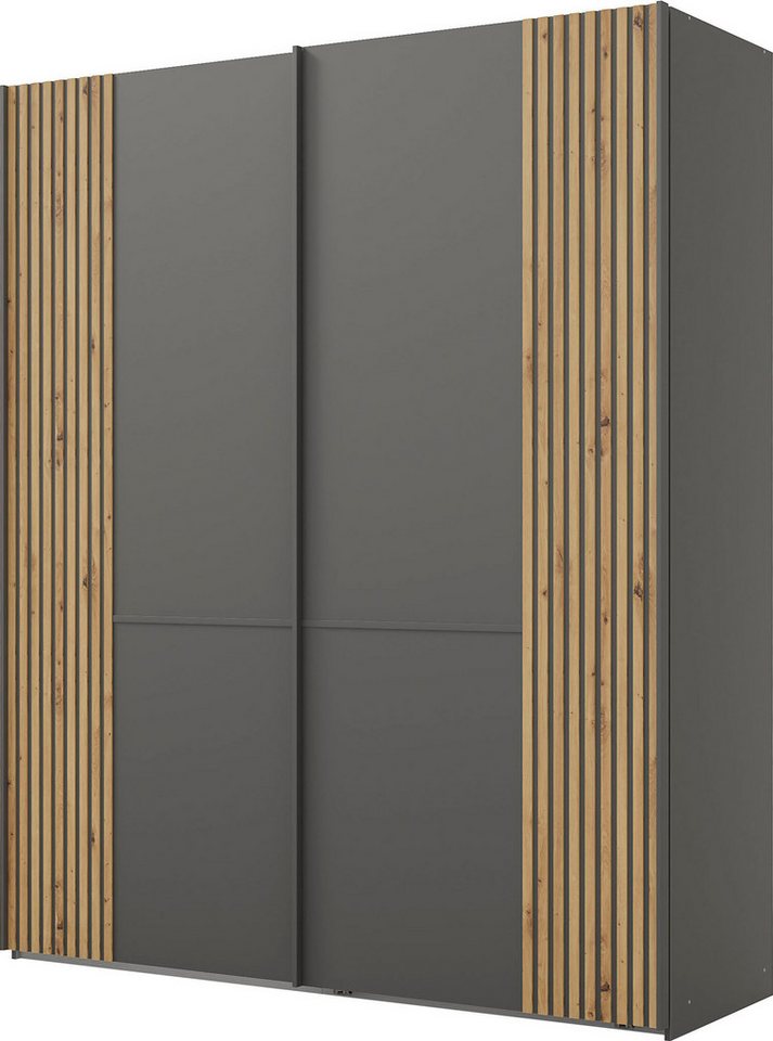 Musterring Schwebetürenschrank Isabelle Türen mit Lamellenoptik, verschiedene Größen und Farben, Höhe 236cm Musterring Schwebetürenschrank Isabelle Türen mit Lamellenoptik, verschiedene Größen und Farben, Höhe 236cm von Musterring