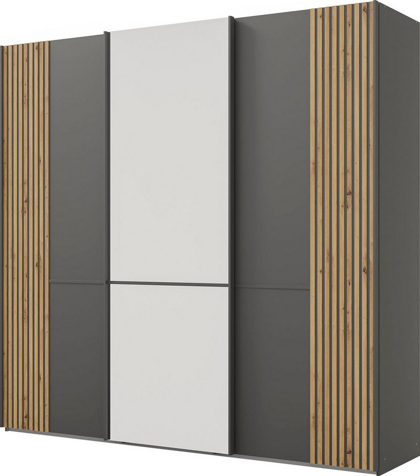 Musterring Schwebetürenschrank Isabelle Türen mit Lamellenoptik, mittige Spiegeltür, verschiedene Größen Musterring Schwebetürenschrank Isabelle Türen mit Lamellenoptik, mittige Spiegeltür, verschiedene Größen von Musterring