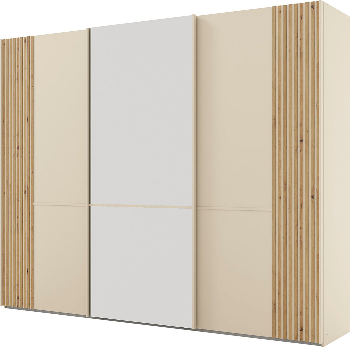 Musterring Schwebetürenschrank Isabelle Türen mit Lamellenoptik, mittige Spiegeltür, verschiedene Größen Musterring Schwebetürenschrank Isabelle Türen mit Lamellenoptik, mittige Spiegeltür, verschiedene Größen von Musterring