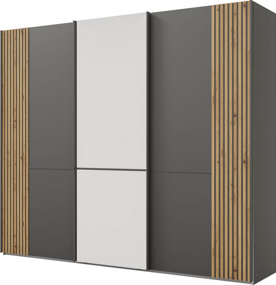 Musterring Schwebetürenschrank Isabelle Türen mit Lamellenoptik, mittige Spiegeltür, verschiedene Größen Musterring Schwebetürenschrank Isabelle Türen mit Lamellenoptik, mittige Spiegeltür, verschiedene Größen von Musterring