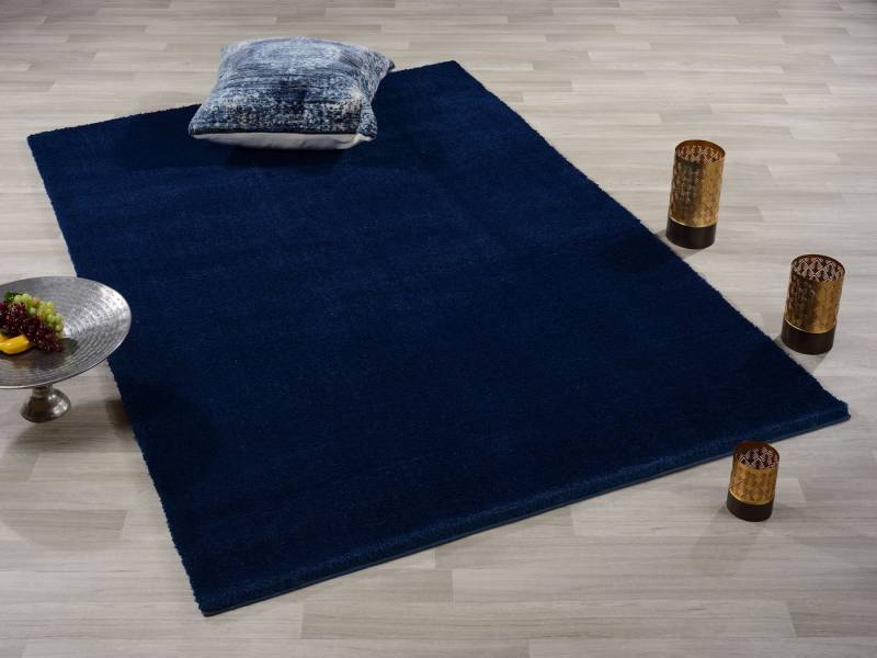 GALLERY M branded by Musterring Hochflor-Teppich Solo, rechteckig, Höhe: 30 mm, besonders weich durch Microfaser, Wohnzimmer von GALLERY M branded by Musterring