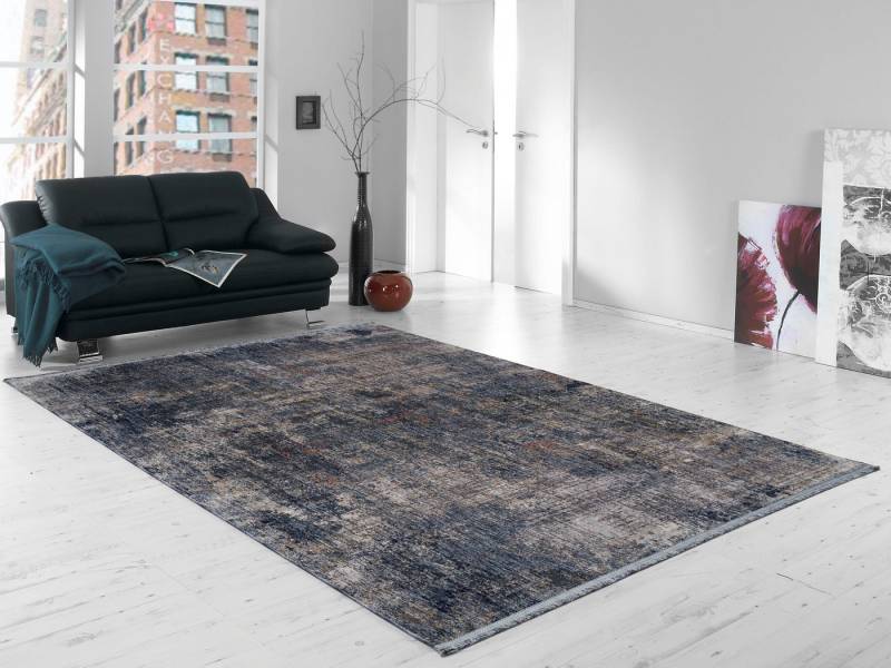 GALLERY M branded by Musterring Teppich MODENA, rechteckig, Höhe: 8 mm, Kurzflor, Wohnzimmer, Vintage von GALLERY M branded by Musterring
