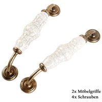 Stück Türgriffe, Vintage-Möbelgriffe, Keramikgriff, Minimalismus-Renovierungsset für Schlafzimmertüren, Möbelgriffe mit rissiger Maserung für von GALOZZOIT
