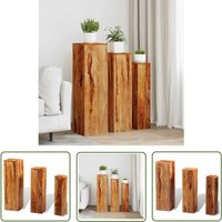 Galozzoit - The Living Store 3-teilige Blumentreppe Massivholz Braun - Blumenständer - Holzmöbel - Pflanzenhalter - Palissandermöbel Galozzoit - The Living Store 3-teilige Blumentreppe Massivholz Braun - Blumenständer - Holzmöbel - Pflanzenhalter - Palissandermöbel von GALOZZOIT