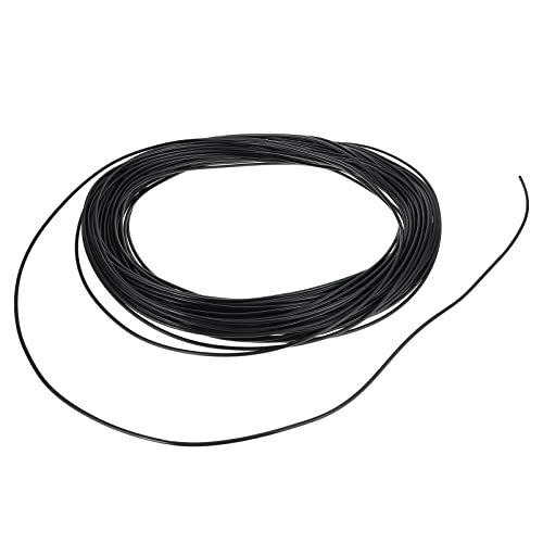 GALPADA 1 Rolle DIY Rattan Webmaterial für Möbelreparatur Schwarzes Hohles Rundgeflecht Pe für Korbflechten Stühle und Dekoartikel von GALPADA