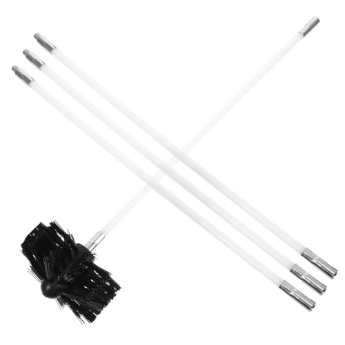 GALPADA 1 Satz Duct Bürsten für Kaminreinigung Teiliges Nylon Werkzeug Φmm für Trockner und Ofenrohre Flexibles Reinigungssystem zur Vermeidung Kostspieliger Reparaturen von GALPADA