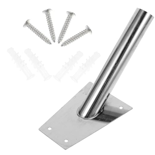 GALPADA 1 Satz Fahnenmast Halterung Aluminiumlegierung Wandmontierter Flaggenhalter für Haus und Garten Flexibles und Langlebiges Design für Verschiedene Flaggen und Dekorationen GALPADA 1 Satz Fahnenmast Halterung Aluminiumlegierung Wandmontierter Flaggenhalter für Haus und Garten Flexibles und Langlebiges Design für Verschiedene Flaggen und Dekorationen von GALPADA