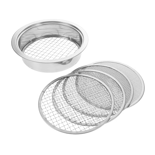 GALPADA 1 Satz Gartensieb Multifunktionales Bodensieb mit Abnehmbarem für Sand und Steine für Garten und Sukkulentenpflege GALPADA 1 Satz Gartensieb Multifunktionales Bodensieb mit Abnehmbarem für Sand und Steine für Garten und Sukkulentenpflege von GALPADA