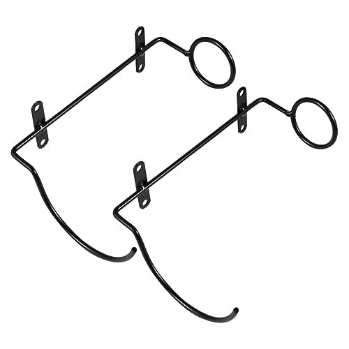 GALPADA 1 Satz Metall Weinregal Aus Schmiedeeisen Stilvoller Flaschenhalter Für Weinflaschen Einfach Zu Montieren Robust Und Langlebig Für Bar Und Zuhause 2 Stück von GALPADA