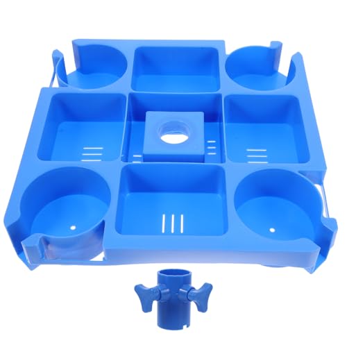 GALPADA 1 Satz Strand Tisch Tablett mit Getränkehaltern und Snack Fächern Tragbarer Getränkeständer für Strand Garten und Pool Vielseitig Einsetzbar Kompatibel mit GALPADA 1 Satz Strand Tisch Tablett mit Getränkehaltern und Snack Fächern Tragbarer Getränkeständer für Strand Garten und Pool Vielseitig Einsetzbar Kompatibel mit von GALPADA
