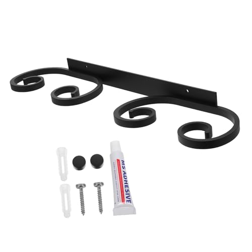 GALPADA 1 Satz Weinglas Aufhänger Gestell modern Weinregale für die Wand groß aus weingläser Halter Weinglas Halterung Wandmontiertes Weinglasregal Weinglashalter Aluminiumlegierung Black von GALPADA