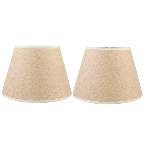 GALPADA 1 Stück Leinen Lampenschirm Tischlampe Abdeckung für Schlafzimmer und Wohnzimmer Beige Dekorativ Schützt Ihre Deckenleuchte und Schreibtischlampe Gemütliches Design GALPADA 1 Stück Leinen Lampenschirm Tischlampe Abdeckung für Schlafzimmer und Wohnzimmer Beige Dekorativ Schützt Ihre Deckenleuchte und Schreibtischlampe Gemütliches Design von GALPADA