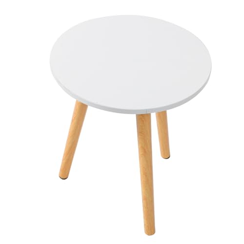 GALPADA 1 Stück Nordischer Beistelltisch aus Mini Rundtisch für Sofa Bett oder Balkon Titanweiß für Wohnzimmer Schlafzimmer und Garten GALPADA 1 Stück Nordischer Beistelltisch aus Mini Rundtisch für Sofa Bett oder Balkon Titanweiß für Wohnzimmer Schlafzimmer und Garten von GALPADA
