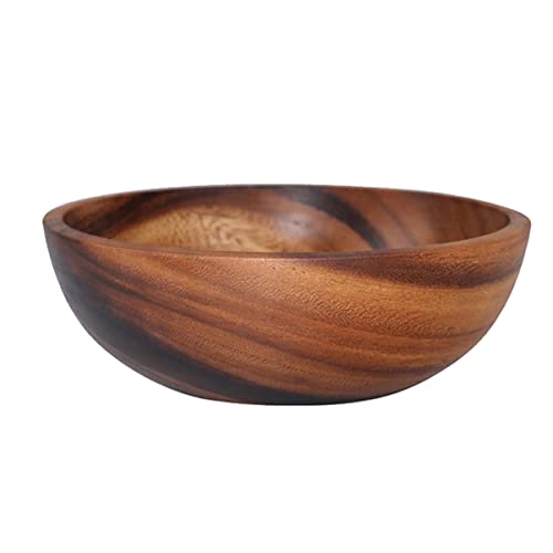 GALPADA 1 Stück Obstschale aus Holz waschbare sleek Schale für Gebäck chipsschüsseln Schale für Snacks Deckel Salatschüssel Handmixer Mehl verdicken getrocknete Obstschale Dessertbehälter von GALPADA