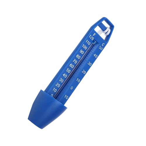 GALPADA 1 Stück Schwimmendes Wasserthermometer für Pools Temperaturmessgerät mit Hangeseil Messbereich Einfach Abzulesen für Schwimmbäder und Teiche GALPADA 1 Stück Schwimmendes Wasserthermometer für Pools Temperaturmessgerät mit Hangeseil Messbereich Einfach Abzulesen für Schwimmbäder und Teiche von GALPADA