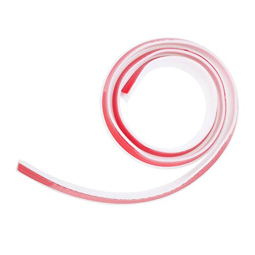 GALPADA 1 Stück Silikon Wasserstopper für Badezimmer und Küche Selbstklebende Wasserdichte Dichtleiste für Tischplatten Dusche und Waschbecken Effektiver Spritzschutz GALPADA 1 Stück Silikon Wasserstopper für Badezimmer und Küche Selbstklebende Wasserdichte Dichtleiste für Tischplatten Dusche und Waschbecken Effektiver Spritzschutz von GALPADA