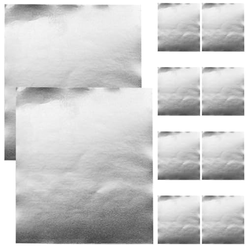 GALPADA 10 Blatt Aluminium Reparatur Patch für Kochgeschirr Hitzebeständige Dichtungs Patches für Töpfe Pfannen und Behälter Öl und Fleckenbeständig Einsetzbar von GALPADA