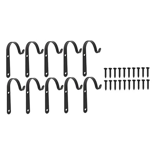 GALPADA 10 Sätze Teiliges Metall Pflanzenhalter Haken für Garten Wandmontage Rostfreie Stabile Aufhängung für Blumentöpfe Vogelfutterstationen Windspiele und Dekorationen Minimalistisches GALPADA 10 Sätze Teiliges Metall Pflanzenhalter Haken für Garten Wandmontage Rostfreie Stabile Aufhängung für Blumentöpfe Vogelfutterstationen Windspiele und Dekorationen Minimalistisches von GALPADA