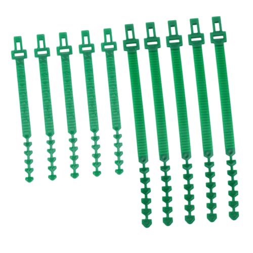 GALPADA 10 Stück Gartenpflanzen Kabelbinder Dickes PVC Material Selbstsichernd Verstellbar Wiederverwendbar zum Fixieren von Bäumen Pflanzen Zweigen und Ranken GALPADA 10 Stück Gartenpflanzen Kabelbinder Dickes PVC Material Selbstsichernd Verstellbar Wiederverwendbar zum Fixieren von Bäumen Pflanzen Zweigen und Ranken von GALPADA