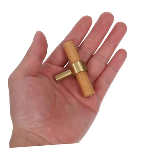 GALPADA 10 Stück Massivholz Schrankgriffe mit Metallkern Single hole Ziehgriffe für Kommoden und Küchenschränke Einfache Montage Robustes Design Natürliche Holzoptik für Vielseitige GALPADA 10 Stück Massivholz Schrankgriffe mit Metallkern Single hole Ziehgriffe für Kommoden und Küchenschränke Einfache Montage Robustes Design Natürliche Holzoptik für Vielseitige von GALPADA
