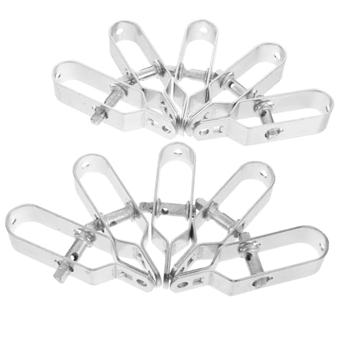GALPADA 10 Stück Multi Use Drahtspanner Robuste Stahlseil Zugspanner für Maschendrahtzaun und Wäscheleine Einfach zu Bedienen und Langlebig von GALPADA