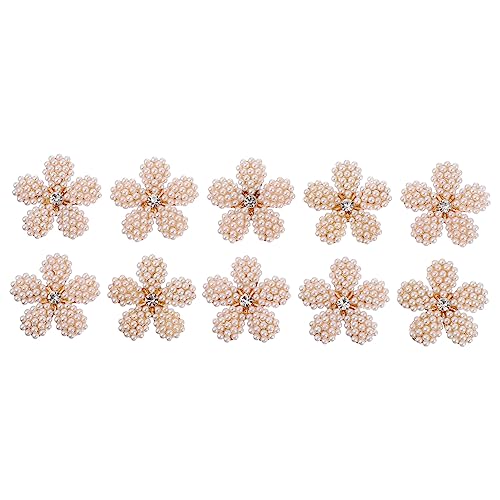 GALPADA 10 Stück Perle Haar Zubehör DIY Blumenform Charms für Kreative Haaraccessoires und Bastelprojekte GALPADA 10 Stück Perle Haar Zubehör DIY Blumenform Charms für Kreative Haaraccessoires und Bastelprojekte von GALPADA