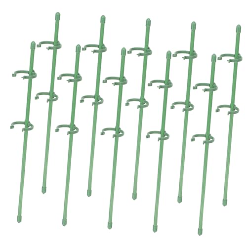 GALPADA 10 Stück Pflanzenstützen Einzeln Stabile Pflanzenstäbe für Blumen Orchideen Rosen Leichtes Gartenpflanzen Rankgerüst zur Pflanzenfixierung und Wachstumshilfe GALPADA 10 Stück Pflanzenstützen Einzeln Stabile Pflanzenstäbe für Blumen Orchideen Rosen Leichtes Gartenpflanzen Rankgerüst zur Pflanzenfixierung und Wachstumshilfe von GALPADA