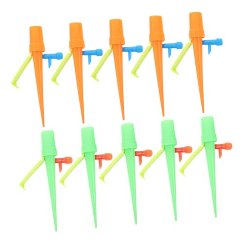 GALPADA 10 Stück Teiliges Automatischer Bewässerungsspikes für Zimmerpflanzen Einstellbarer Wasserspender mit Integriertem Regler Tropfbewässerungssystem für Innen Außenpflanzen Einfache GALPADA 10 Stück Teiliges Automatischer Bewässerungsspikes für Zimmerpflanzen Einstellbarer Wasserspender mit Integriertem Regler Tropfbewässerungssystem für Innen Außenpflanzen Einfache von GALPADA