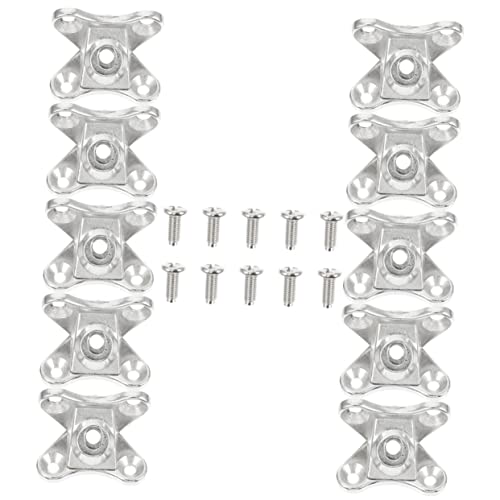 GALPADA 10 Stück Teiliges Eckverbinderset Stabile Butterfly Eckwinkel für Möbel Einfach zu Montierende Verbindungselemente für Tische Schränke Belastbar und GALPADA 10 Stück Teiliges Eckverbinderset Stabile Butterfly Eckwinkel für Möbel Einfach zu Montierende Verbindungselemente für Tische Schränke Belastbar und von GALPADA