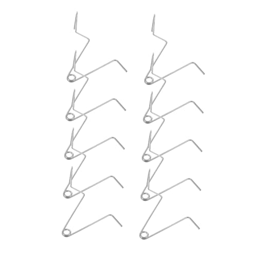 GALPADA 10 Stück Teiliges Edelstahl Verbindungsclips Bienenzucht Werkzeug Robust Langlebig Praktischer Verbinder für Sicheres Transportieren und Einfache Befestigung bei Imkern GALPADA 10 Stück Teiliges Edelstahl Verbindungsclips Bienenzucht Werkzeug Robust Langlebig Praktischer Verbinder für Sicheres Transportieren und Einfache Befestigung bei Imkern von GALPADA