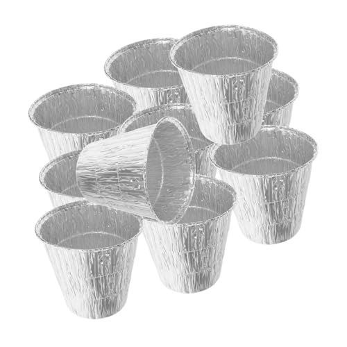 GALPADA 10 Stück Teiliges Einweg Aluminiumfolie Grill Fettauffangbehälter Einlagen Hohe Kapazität Vielseitig für BBQ Backen Kompatibel mit Meisten Grills und Smokern Verhindert GALPADA 10 Stück Teiliges Einweg Aluminiumfolie Grill Fettauffangbehälter Einlagen Hohe Kapazität Vielseitig für BBQ Backen Kompatibel mit Meisten Grills und Smokern Verhindert von GALPADA
