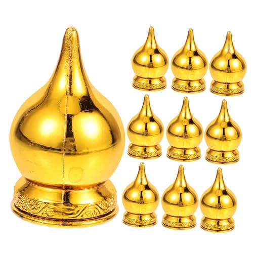 GALPADA 10stücke Fahnenmast Topper Aus Robust Und Haltbar Mit Auffälligem Kugeldesign Als Ersatz Für Alte Flaggenmastspitzen Installieren Und Langlebig Im Gartengebrauch von GALPADA