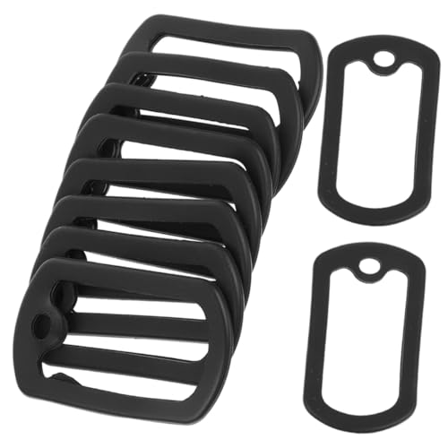 GALPADA 10 Stück Teiliges Military Dog Tag Schutzhüllen für Hundemarken Geräuschdämpfend Langlebig Stoßfest Geeignet für Haustiere und Outdoor einsätze GALPADA 10 Stück Teiliges Military Dog Tag Schutzhüllen für Hundemarken Geräuschdämpfend Langlebig Stoßfest Geeignet für Haustiere und Outdoor einsätze von GALPADA