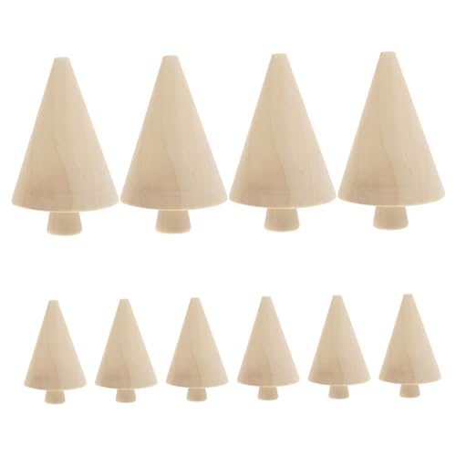 GALPADA 10 Stück Teiliges Mini Holz Bäume zum Bemalen Unvollendete DIY Holzfiguren für Bastelprojekte Natürliche Holzdeko für Innen und Außendekoration Kreative Miniatur Baum Ornamente GALPADA 10 Stück Teiliges Mini Holz Bäume zum Bemalen Unvollendete DIY Holzfiguren für Bastelprojekte Natürliche Holzdeko für Innen und Außendekoration Kreative Miniatur Baum Ornamente von GALPADA