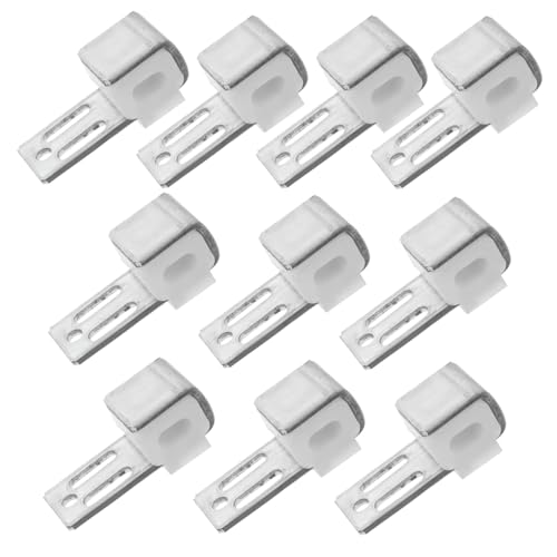 GALPADA 10 Stück Teiliges Möbelfeder klemmclip Verstellbarer Positionierung Stabile Sofa Stuhlfederbefestigung für Polstermöbel zur Präzisen Reparatur von Sofafeder vertiefungen von GALPADA