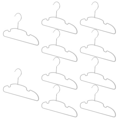 GALPADA 10 Stück Teiliges PVC beschichtet rutschfest Kratzfest Kompakt Platzsparend für Jungen und Mädchen Kinderkleidung im Kleiderschrank GALPADA 10 Stück Teiliges PVC beschichtet rutschfest Kratzfest Kompakt Platzsparend für Jungen und Mädchen Kinderkleidung im Kleiderschrank von GALPADA
