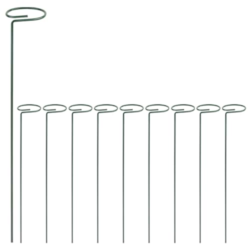 GALPADA 10 Stück Teiliges Pflanzenstütze für Kletterpflanzen Hoher Rankgitter für Blumenkübel Stabiler Garten Rankrahmen für und Außenbereich für Weinreben und Gemüse von GALPADA
